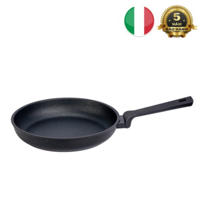 Chảo Ý (Italy) chống dính, bên trong phủ kim cương, bên ngoài phủ men sứ 28cm DIAMANTE Kuchen